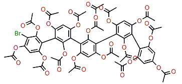 Bromopentafucol A pentadecaacetate